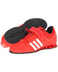adidas Adipower Weightlift in Red for Men - Lyst
