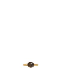 Ela Stone | Metallic 'simone' Oval Stone Ring | Lyst