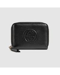 Gucci Soho Leather Disco Wallet in 