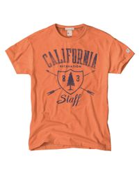 Todd Snyder | Orange California Staff T-shirt for Men | Lyst