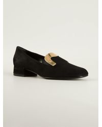 gucci square toe loafers