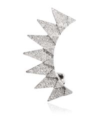 Runa | Metallic Diamond Sun Ear Cuff | Lyst