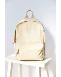 natural canvas backpack