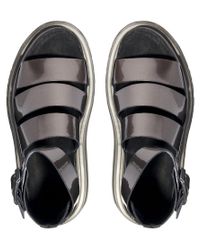 dr martens sandals yellow
