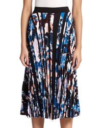 Elizabeth and James | Multicolor Caident Pleated Printed Skirt | Lyst