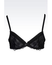 Emporio Armani | Black Bra | Lyst