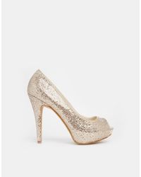 aldo glitter heels