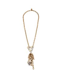 Lulu Frost - Metallic One-Of-A-Kind Tassel Necklace #1 - Lyst