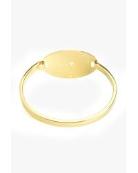7 For All Mankind - Metallic Taurus Hinged Bracelet - Lyst