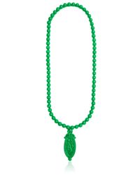 Mariah Rovery | Green Colar Camafeu Necklace | Lyst