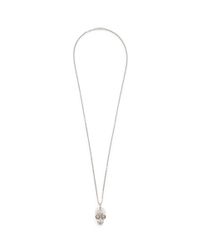 Alexander McQueen | Metallic Skull Necklace for Men | Lyst