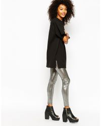 monki oversized t shirt dress