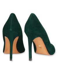 dark green stilettos
