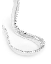 Eddie Borgo | Metallic Zip Ring | Lyst