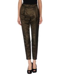 Giambattista Valli Green Casual Trouser