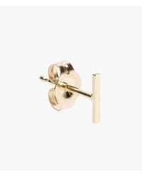 Kathleen Whitaker | Metallic Staple Earring - Single | Lyst