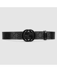 black gg belt