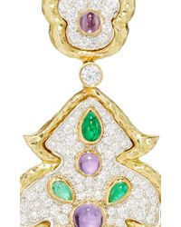David Webb | Multicolor Amythest Earrings | Lyst