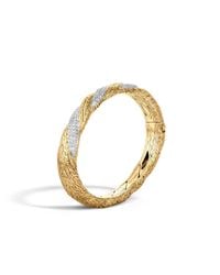 John Hardy | Metallic Classic Chain Hinged Bangle | Lyst