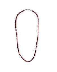 Lulu Frost - Black George Frost 'life' Morse Necklace - Lyst