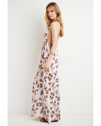 purple maxi dress forever 21