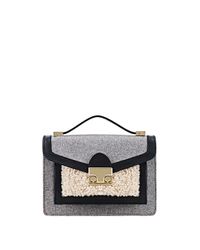 loeffler randall rider bag mini natural