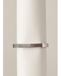 Ming Yu Wang | Metallic Sterling Silver Base Bangle | Lyst