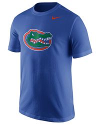 Lyst - Nike Men's Florida Gators Logo T-shirt in Blue for Men