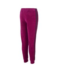 Adidas Red Velour Track Pants