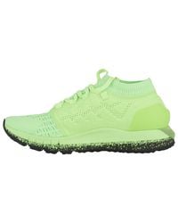 lime green under armour shoes