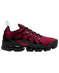 nike air vapormax plus red and white