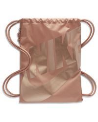 Nike heritage gymsack rose gold Clearance