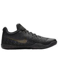 kobe mamba rage black and gold