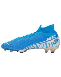 Nike Mercurial Superfly 7 Elite Fg Soccer Shoes In Blue For Men Lyst Nike Mercurial Superfly 7 Elite Fg Soccer Shoes In Blue For Men Lyst