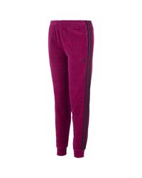 Adidas Red Velour Track Pants