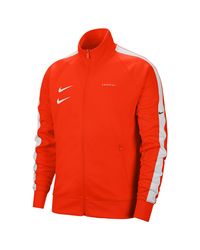 nike swoosh jacket orange