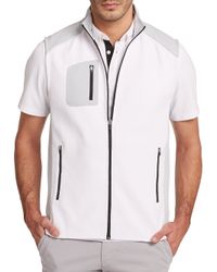 AG Green Label | White Loft Sport Vest for Men | Lyst