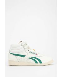 Reebok classics high tops green