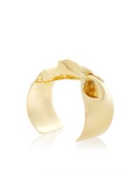 Jennifer Fisher | Metallic Gold Medium Bow Cuff | Lyst