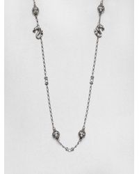 John Hardy | Metallic Naga Sterling Silver Dragon Sautoir Station Necklace | Lyst