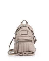 Marc By Marc Jacobs | Natural Domo Quilted Leather Backpack | Lyst