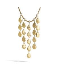 John Hardy | Metallic Chandelier Necklace With Diamond Pave | Lyst