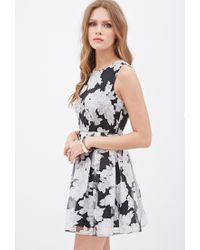 Forever 21 Contemporary Pleated Floral ...
