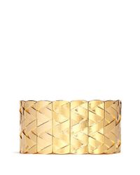 Philippe Audibert | Metallic 'alienor' Braided Elastic Bracelet | Lyst