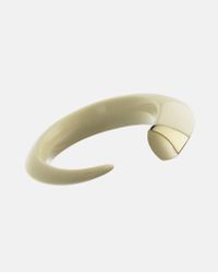 Shaun Leane | White Resin Tusk Bangle | Lyst