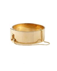 Eddie Borgo - Metallic Safety Chain Cuff - Lyst