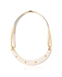 Aurelie Bidermann | Natural Caftan Moon Necklace With Dots | Lyst