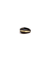 Kara Ross | Black Gold, Diamond And Ebony Section Ring | Lyst