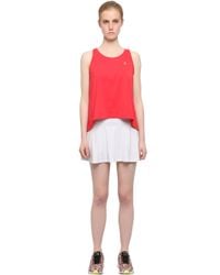Le Coq Sportif | Red Tennis Stretch Techno Tank Top | Lyst
