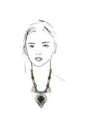 DANNIJO | Multicolor Arley Necklace | Lyst